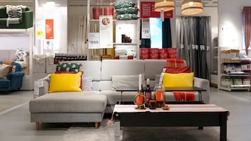 FILE PHOTO: Interior design items are put on display at the IKEA store in London, Britain November 28, 2023. REUTERS/Maja Smiejkowska/File Photo