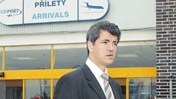 <b>ENFADO</b>. Miguel Ángel Gil Marín arremetió contra Movilla y Etoo.