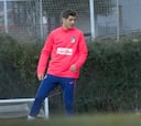 Así fue el primer entrenamiento de Morata con el Atlético
