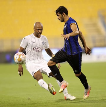 El futbolista ganés hace parte del Al Sadd desde julio de 2021. Hasta el momento ha disputado dos encuentros y ha marcado un gol.