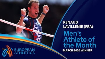 Ureña, segundo tras Lavillenie, mejor atleta europeo de marzo