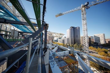 El nuevo Bernabéu, avanza