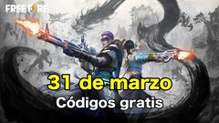 C&oacute;digos Garena Free Fire de hoy 31 de marzo de 2022; todas las recompensas gratis