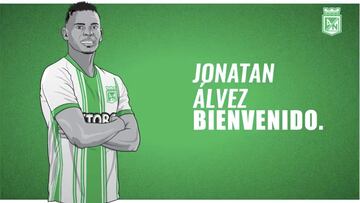 Nacional muestra goles y jugadas de Jonatan Álvez