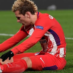 Antoine Griezmann sufre una lesión miofascial grado I