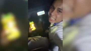 Estas fueron las palabras del momento en plena celebración.