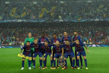 Equipo del Barcelona.