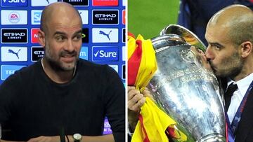 Guardiola y una nueva frase al menospreciar la Champions