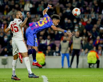 Marcao y Pierre-Emerick Aubameyang.