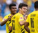 Giovanni Reyna suma asistencia en victoria del Dortmund