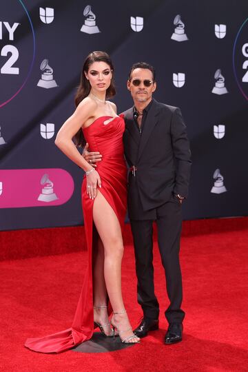 Nadia Ferreira y Marc Anthony. 