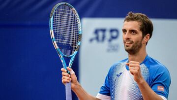 Albert Ramos durante un partido de esta temporada