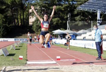 Atletismo inclusivo, saltos de longitud. 