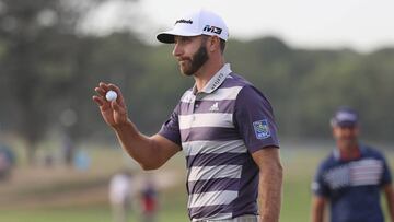 Dustin Johnson, l&iacute;der en un apretado torneo. 