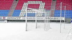 Nieve y frío para recibir al Betis en Los Pajaritos