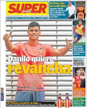 Portadas de la prensa deportiva