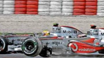 <b>LUCHA SIN CUARTEL. </b>La pelea entre Hamilton y Alonso lo mejor que ocurrió en Spa, y hay muchas posibilidades de que se repita en el GP de Japón.