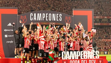 El Athletic, campeón de Copa del Rey 2024.