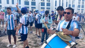 Barwa, el punto de reunión de los argentinos en el Mundial, renombrado oficialmente como “barrio argentino”