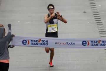 El Maratón de Santiago en imágenes