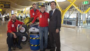 Soria viajó a Nepal para iniciar su expedición al Dhaulagiri