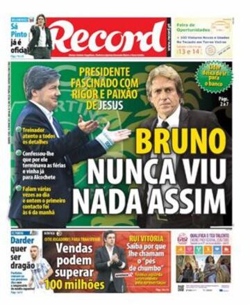 Portadas de la prensa deportiva