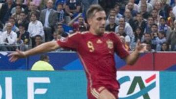 Alcácer es todo un goleador de base, 26 goles en las inferiores