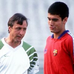 10 fotos inéditas de Guardiola: de recogepelotas a ser jugador