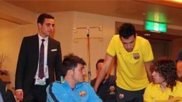 Cugat: "Esperamos que Villa esté para la Eurocopa"