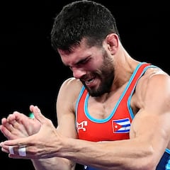 Oro para cubano Luis Alberto Orta Sánchez en lucha grecorromana