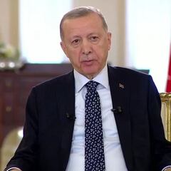 Erdogan enferma en directo en la televisión turca