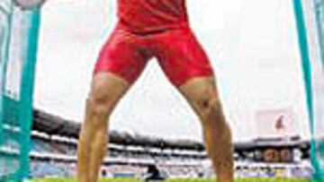 Pestano, ayer, en Ullevi