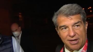 Las palabras de Laporta después de la fiesta: "Messi quiere al Barça y el Barça quiere a Messi"