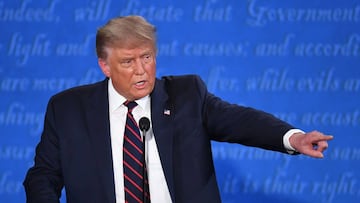 Donald Trump dio positivo por coronavirus el viernes por la madrugada, y por ello, muchos se preguntan si ¿puede ir otra persona a cubrir su lugar en el debate?