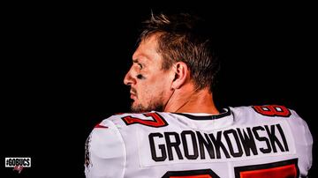 Las primeras imágenes de Rob Gronkowski con los Buccaneers