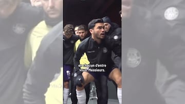 Para emocionarse: la conmovedora arenga de Suazo en el Toulouse