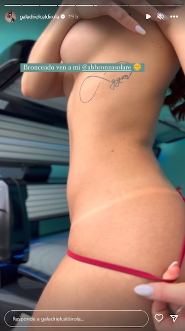 “Ven a mí”: Gala Caldirola publica foto íntima de su bronceado y las redes explotan