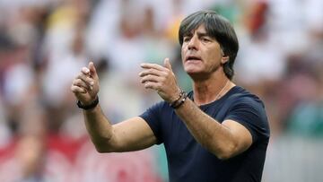 El seleccionador de Alemania, Joachim Löw, durante un partido.