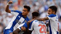 El Oporto gana con diez y con un gol de Marcano en el 98'