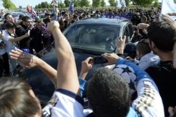 El Real Madrid camino a Lisboa