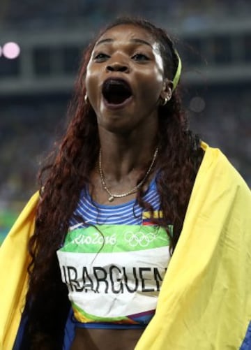 Caterine Ibargüen logra medalla de oro en Salto Triple