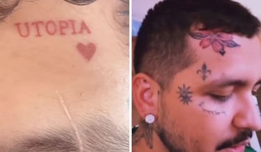 Christian Nodal tenía cuatro tatuajes de Belinda y hoy ya no están: ¿Cómo le hizo?