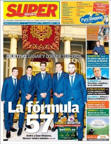 Portadas de la prensa deportiva