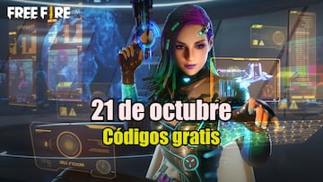 Códigos Free Fire de hoy 21 de octubre de 2021; todas las recompensas gratis