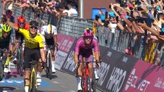 Resumen y resultado de la novena etapa del Giro de Italia 2024: victoria para Kooij