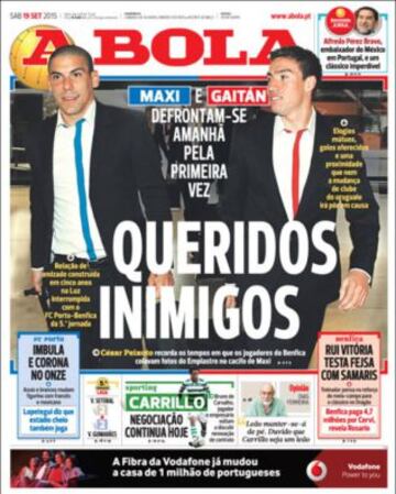 Portadas de la prensa deportiva