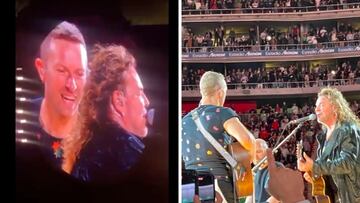 Coldplay interpreta ‘Rayando el sol’ junto a Fher, de Maná