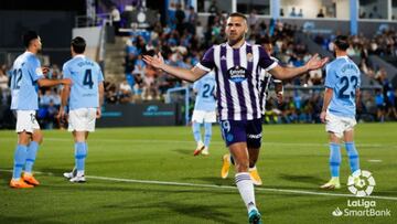 Weissman, delantero del Real Valladolid, marcó en Ibiza a los 55 segundos.