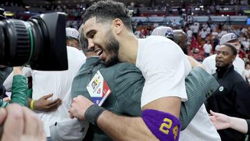 Jayson Tatum lanzó varios guiños hacia Kovbe Bryant en el Juego 7 ante el Heat. Recordamos el lazo que une a la estrella de Celtics con la leyenda de Lakers