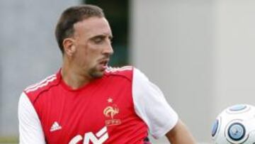 <b>VENDRÁ. </b>Ribéry será blanco en 2010 pese a la obcecación del Bayern.